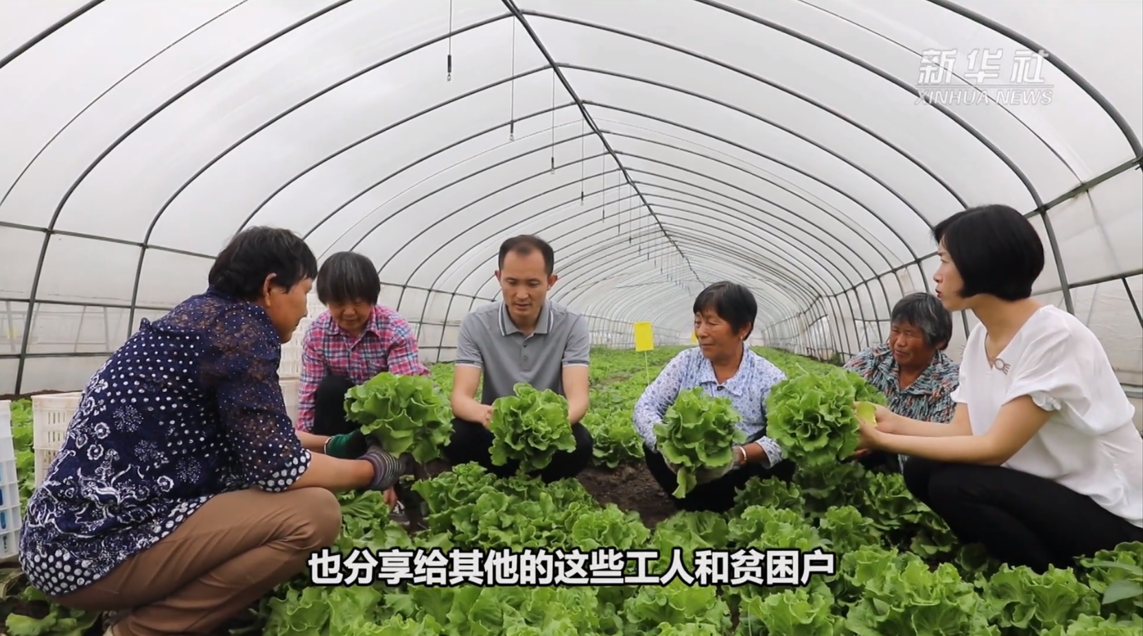 《脱贫攻坚路上的人们》 带头人