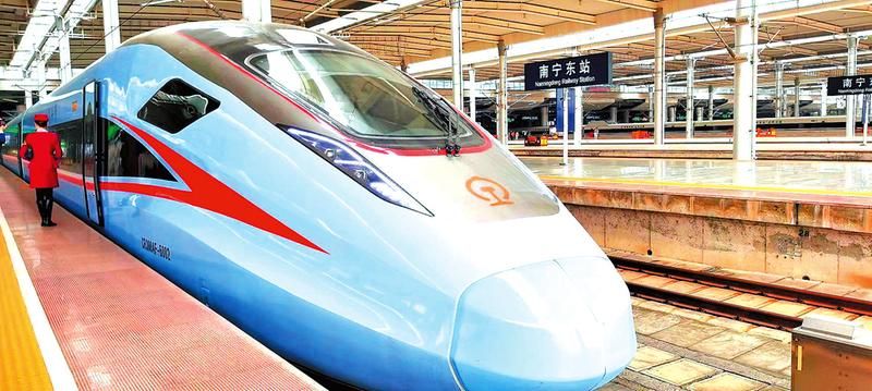 最新款“复兴号”动车组广西试跑 计划1月20日投入使用服务春运