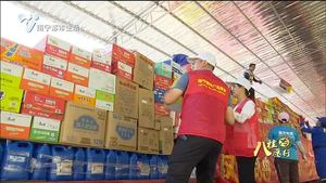 【“桂”在同心 患难“豫”共】广西第六批爱心物资已达河南 逐一发放到群众手中