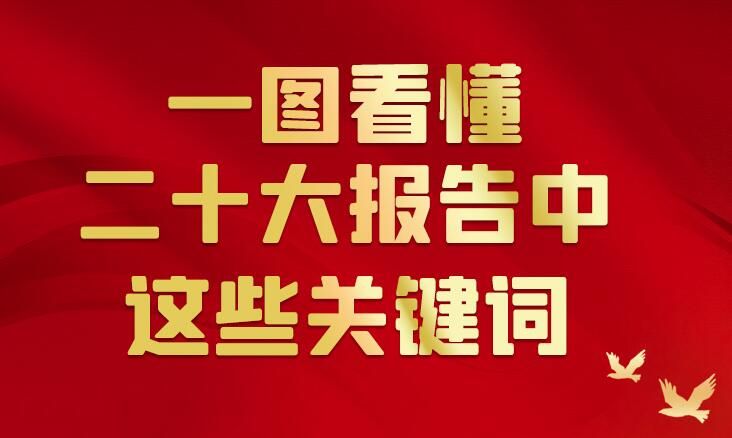 联播+丨一图看懂二十大报告中这些关键词