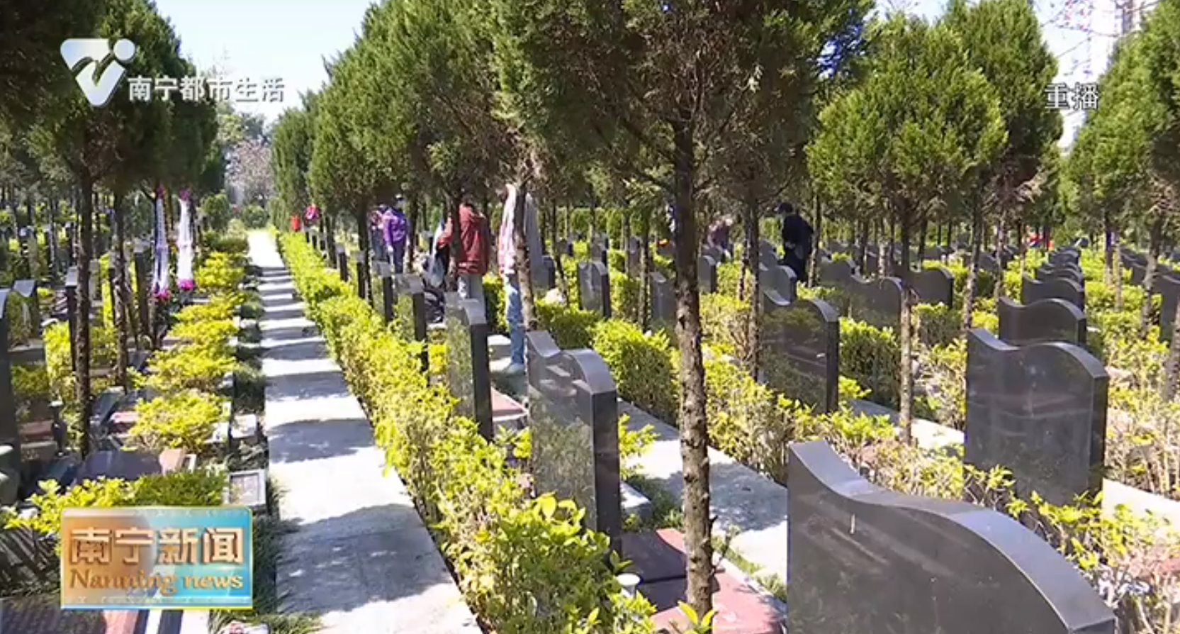 清明祭扫凭码入园   移风易俗文明祭祀