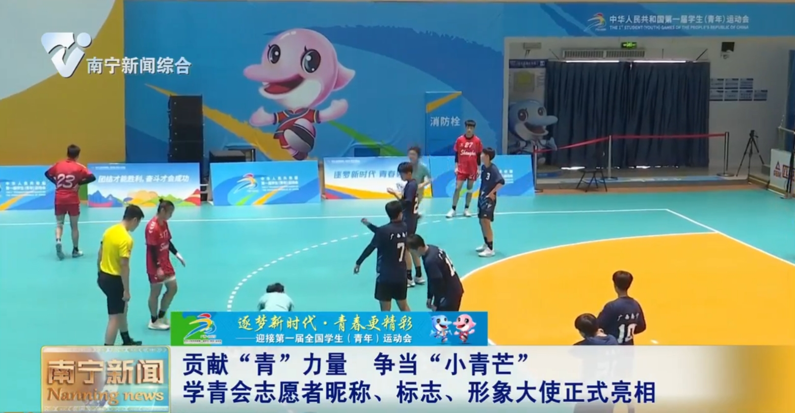 贡献“青”力量 争当“小青芒”     学青会志愿者昵称、标志、形象大使正式亮相