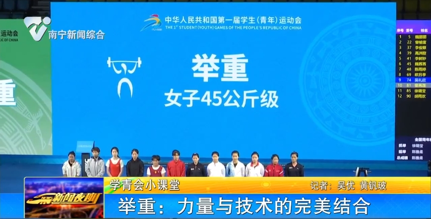 【学青会小课堂】举重：力量与技术的完美结合