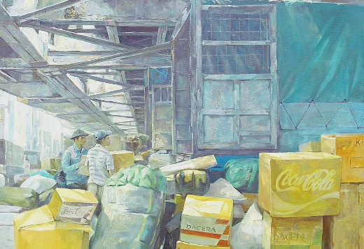 越南艺术家优秀画作亮相首届中国—东盟（南宁）文化月首届中国—东盟（南宁）艺术展览—美术作品展