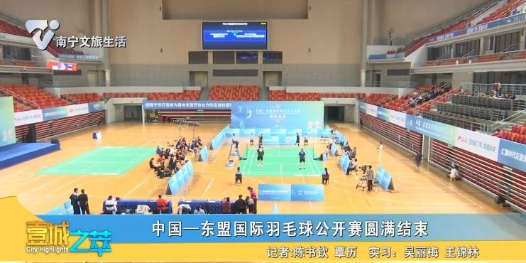 中国——东盟国际羽毛球公开赛圆满结束