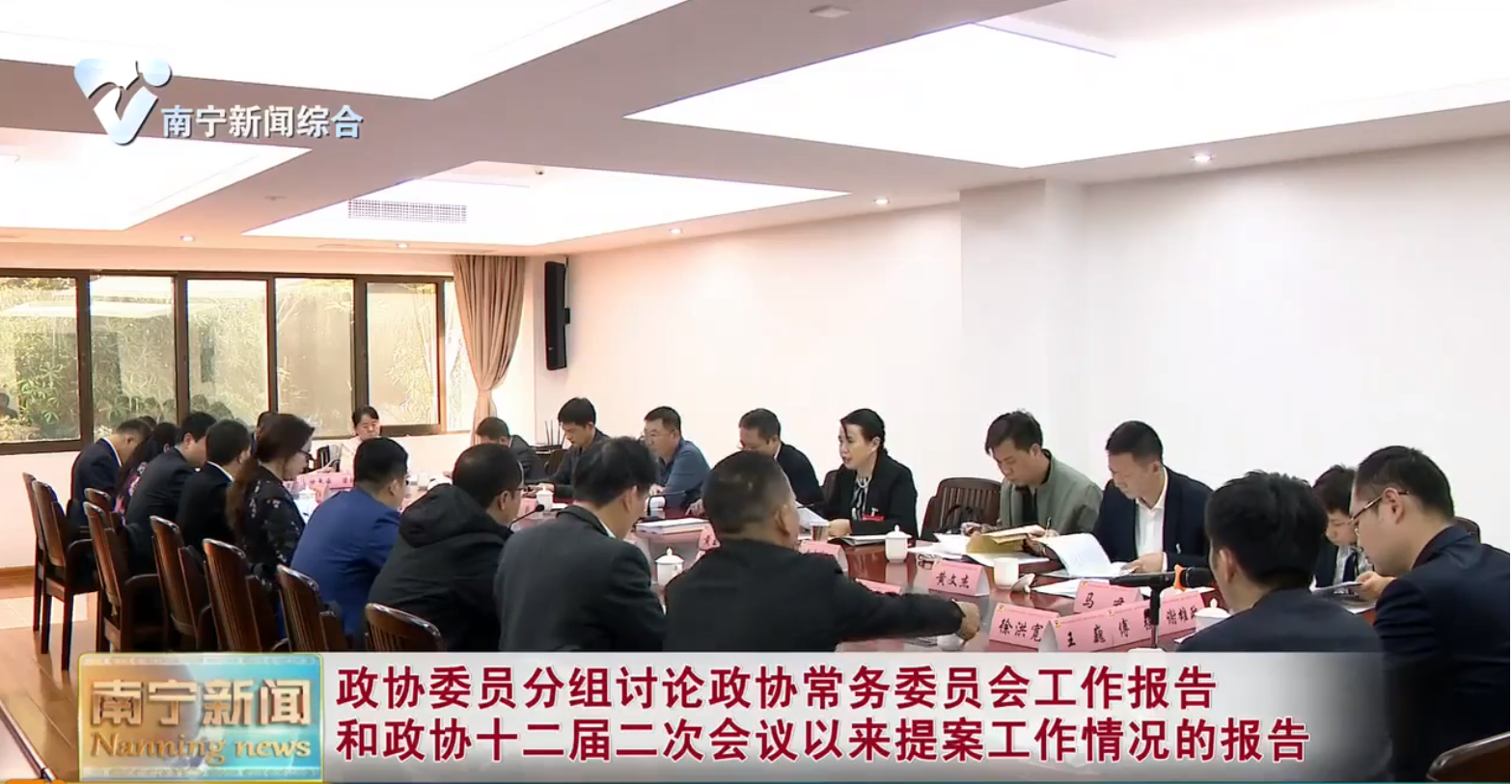 政协委员分组讨论政协常务委员会工作报告和政协十二届二次会议以来提案工作情况的报告