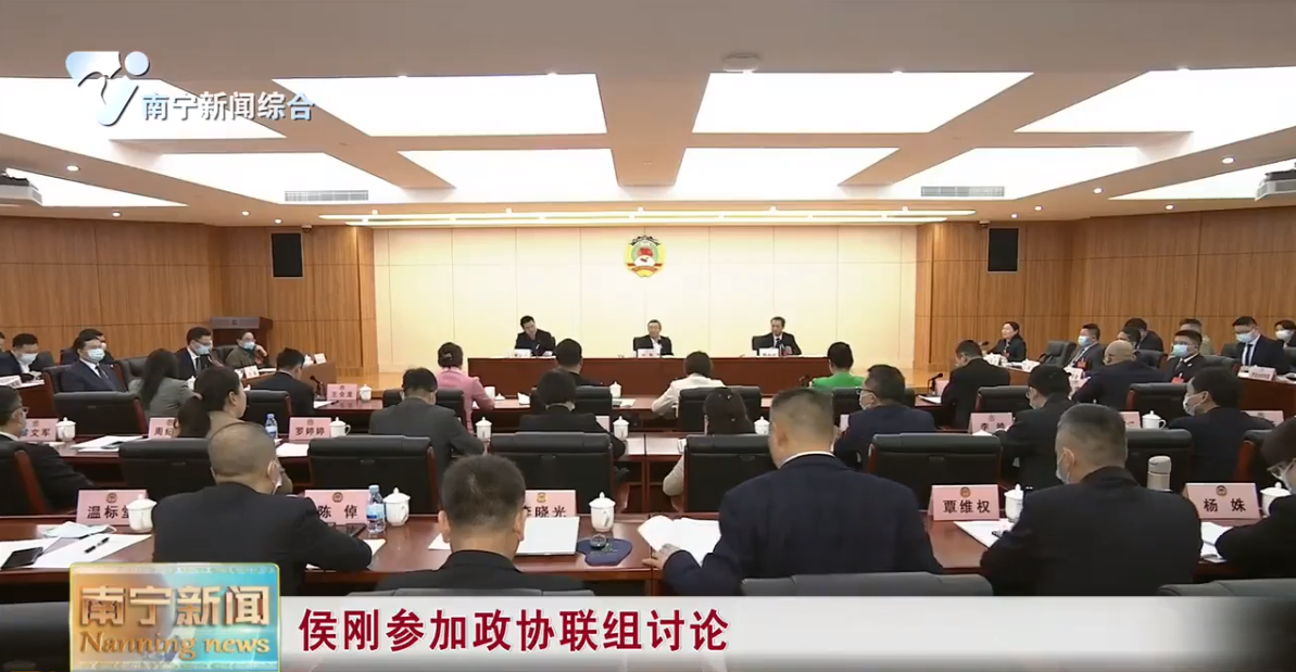 侯刚参加政协联组讨论