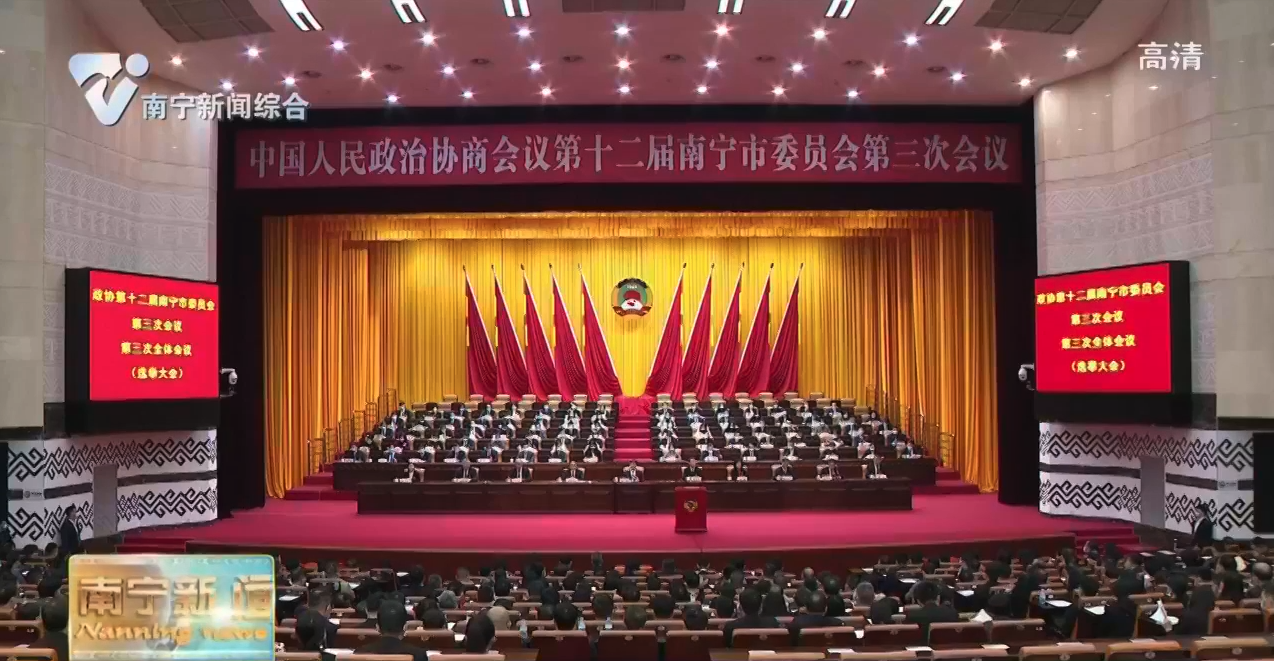 市政协十二届三次会议举行第三次全体会议   补选政协第十二届南宁市委员会副主席 常务委员