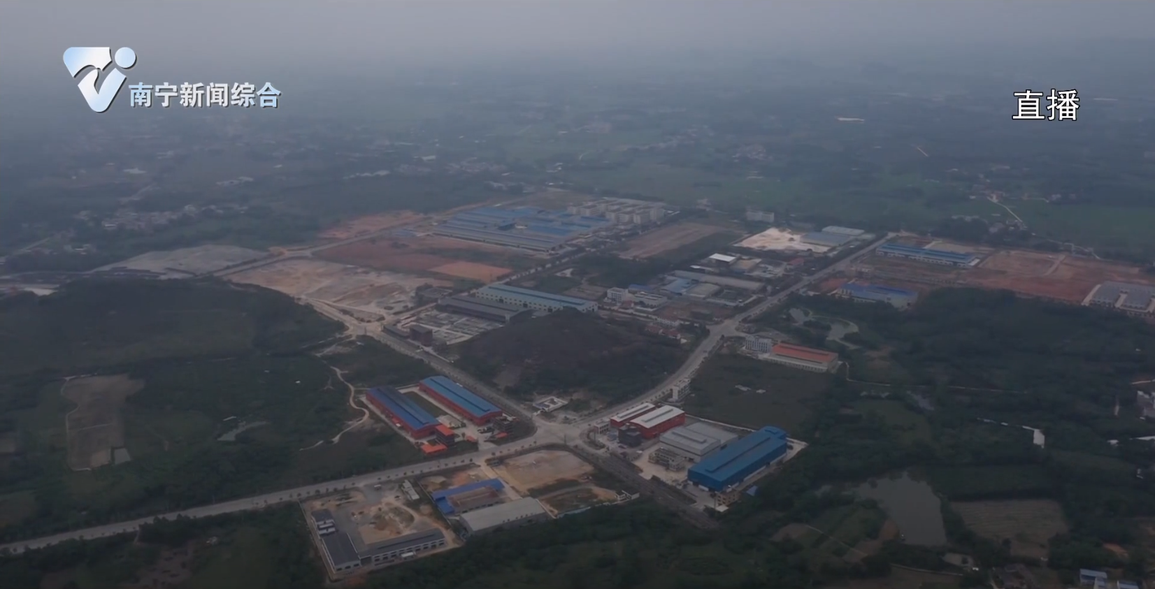 上林县象山工业园区 基础设施不完善