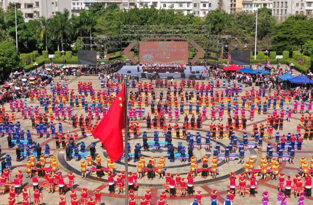 三月三·看非遗丨“打榔”声声响 起舞庆佳节