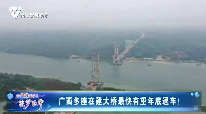 广西多座在建大桥最快有望年底通车！