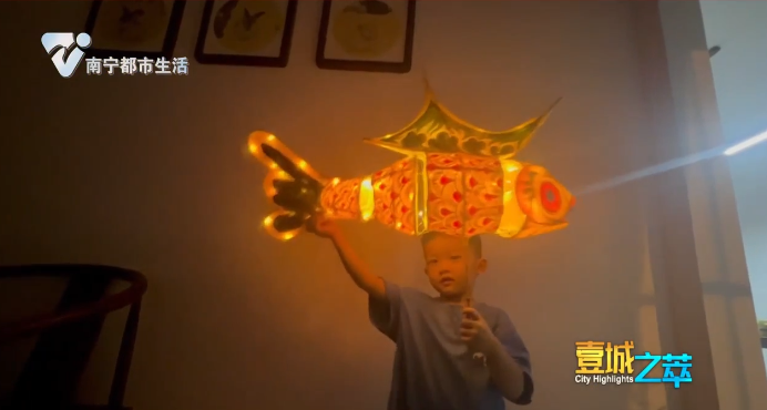 传统鲤鱼灯笼制作