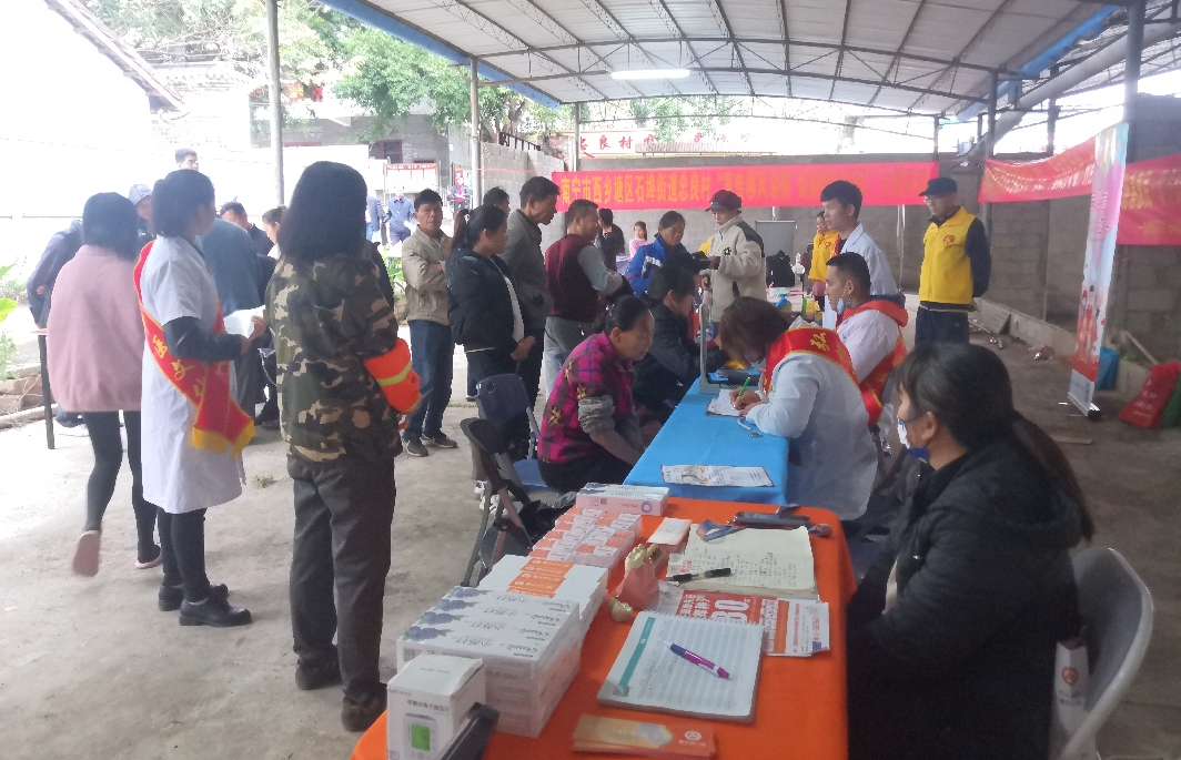 2024年南宁市“百名专家进百村（社区）”暨 “慈善惠民·暖冬公益行”主题科普服务活动走进石埠街道忠良村