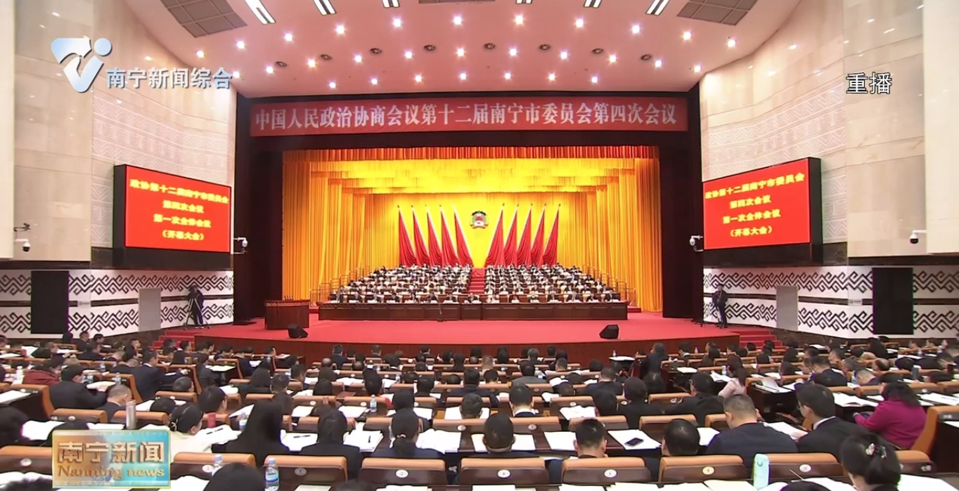 市政协十二届四次会议开幕 农生文讲话 冯学军杨维超等出席会议 杜伟作工作报告