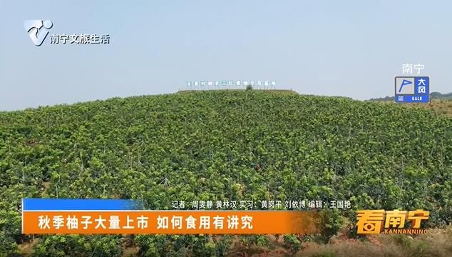 秋季柚子大量上市 如何食用有讲究