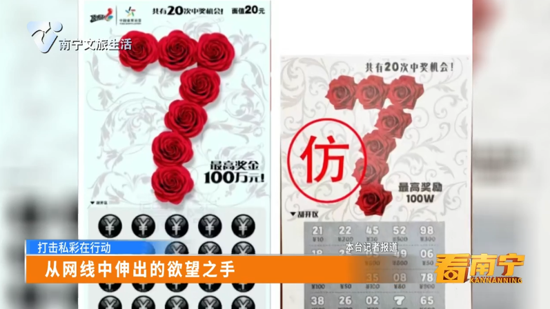 【打击私彩在行动】从网线中伸出的欲望之手