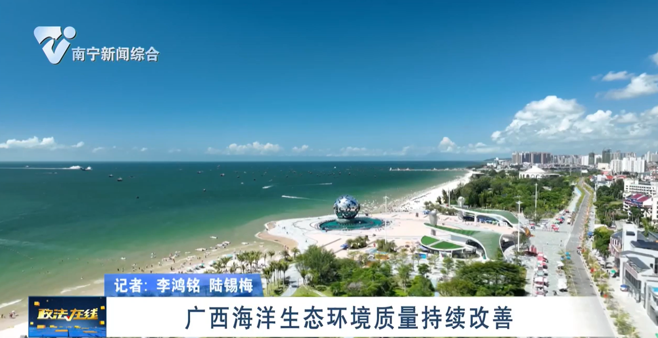 廣西海洋生態環境質量持續改善 