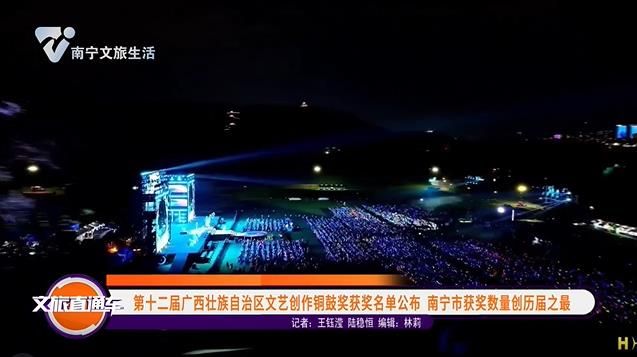 第十二届广西壮族自治区文艺创作铜鼓奖获奖名单公布 南宁市获奖数量创历届之最