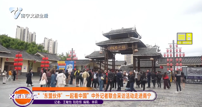 “‘东盟伙伴’一起看中国”中外记者联合采访活动走进南宁