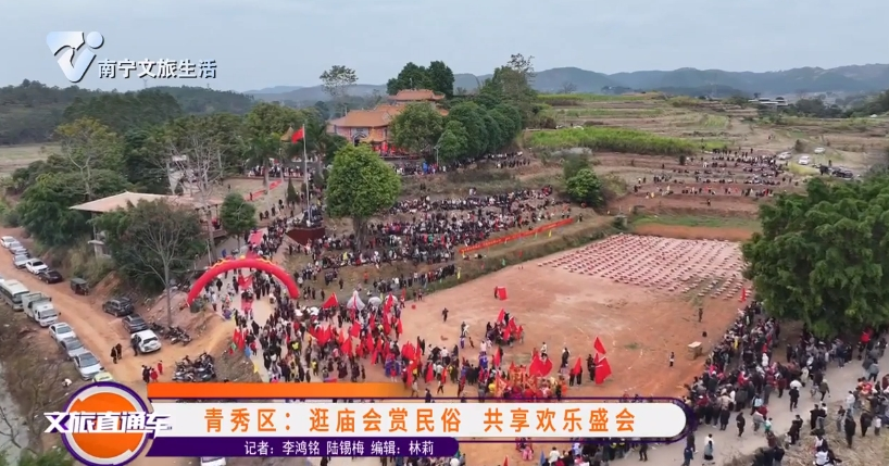 青秀区：逛庙会赏民俗 共享欢乐盛会