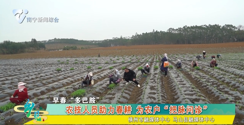 【早春“多巴胺”】农技人员助力春耕 为农户“把脉问诊”