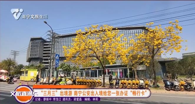 “三月三” 出境游 南宁公安出入境给您一张办证 “畅行卡”