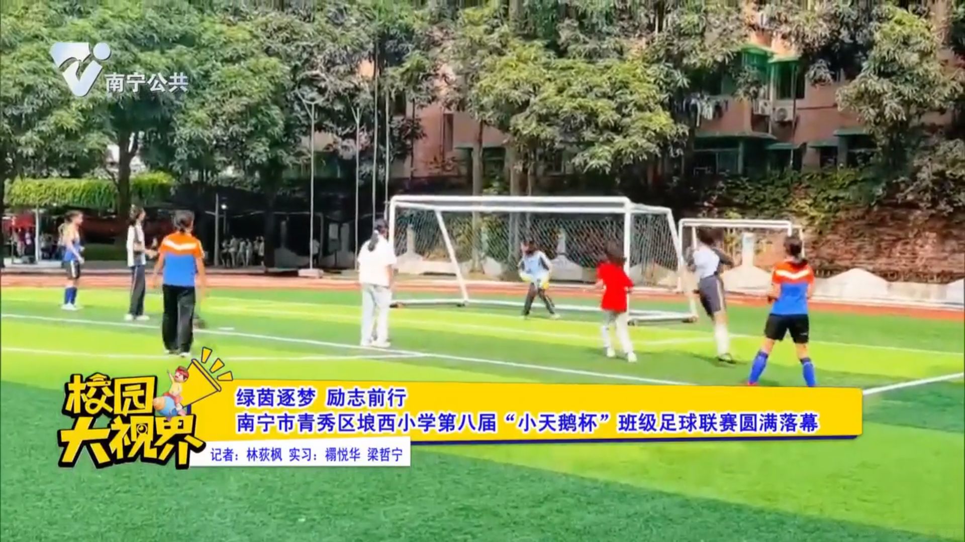 绿茵逐梦 励志前行 南宁市青秀区埌西小学第八届“小天鹅杯”班级足球联赛圆满落幕