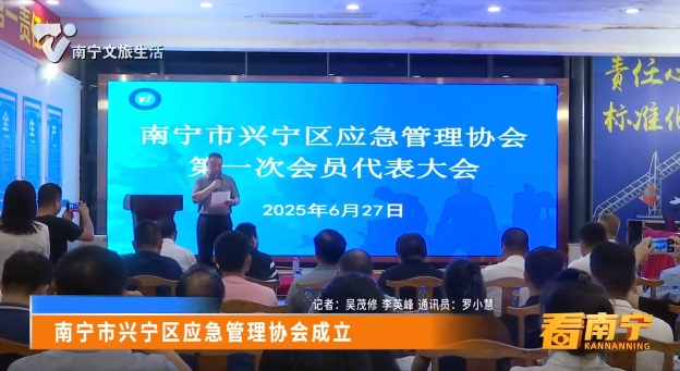 南宁市兴宁区应急管理协会成立