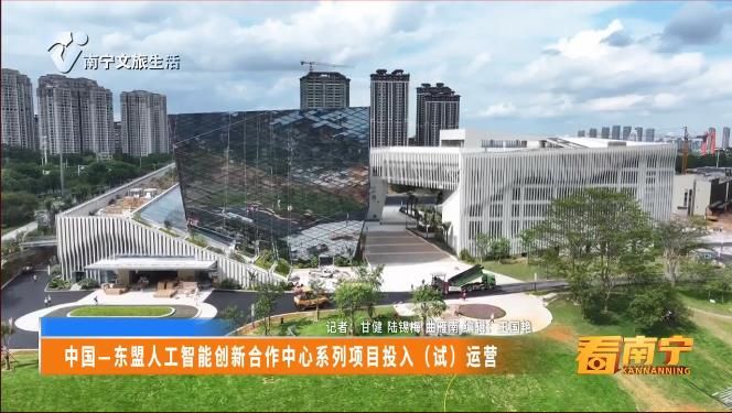 中国一东盟人工智能创新合作中心系列项目投入(试)运营