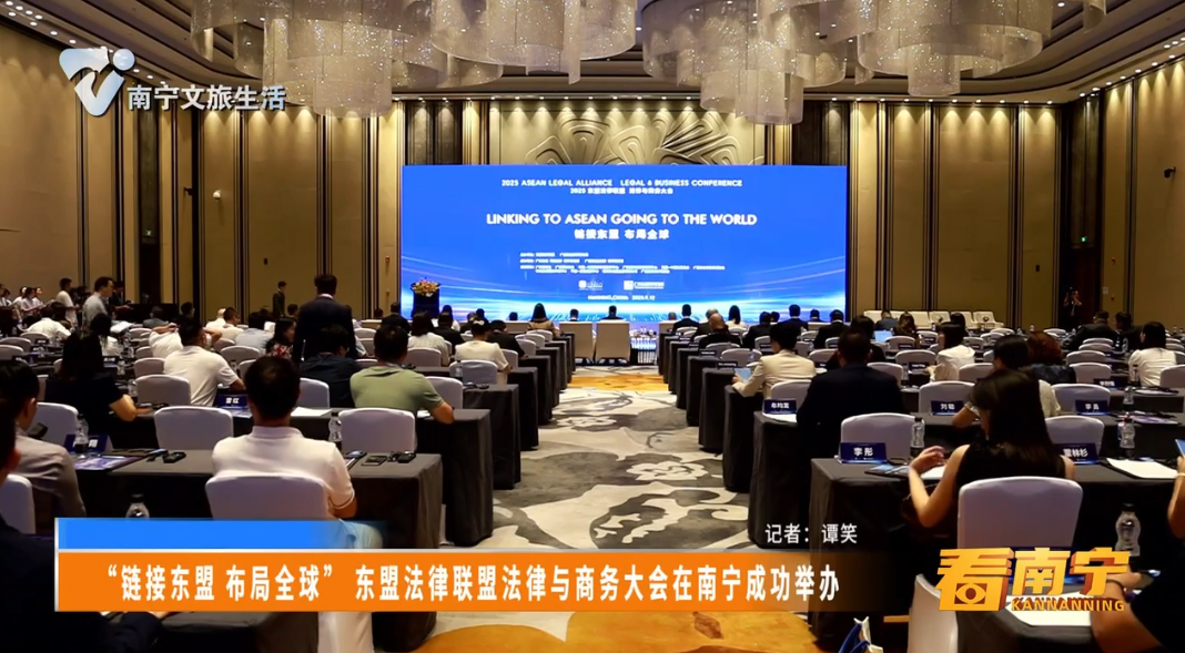 “链接东盟 布局全球”东盟法律联盟法律与商务大会在南宁成功举办