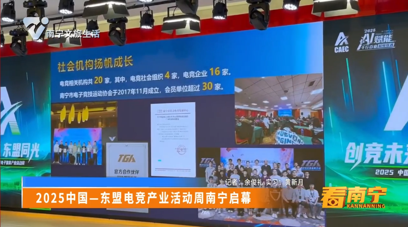2025中国——东盟电竞产业活动周南宁启幕